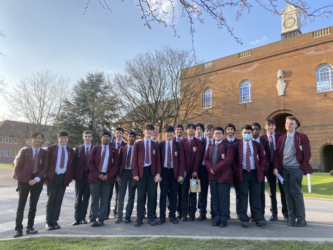 Swire visit to Manchester Grammar School News St Cuthberts High